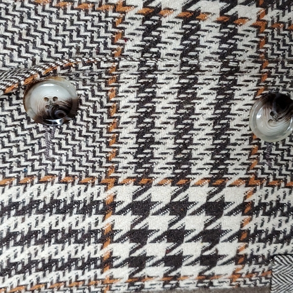 Paparazzi by Biz Mixed Print Panel Car Coat - Picture 4 of 11